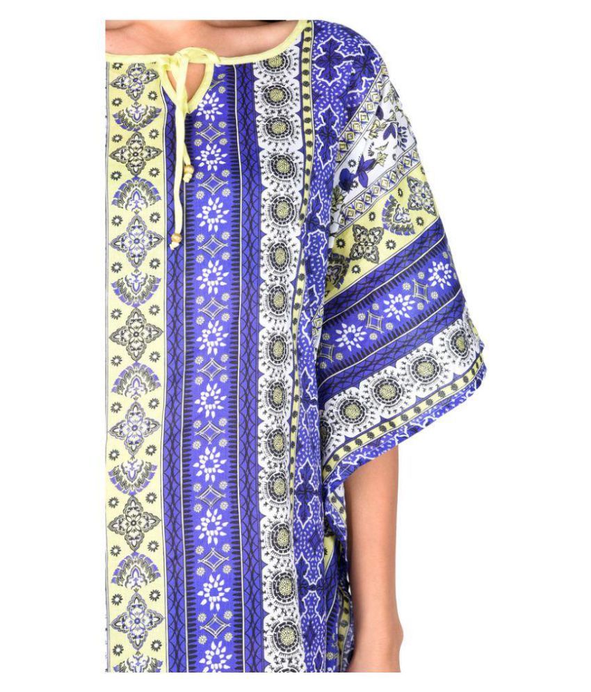 cotton kaftan night gown