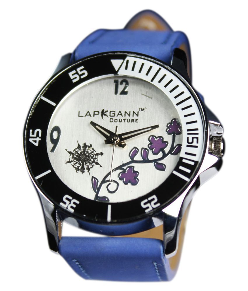 Buy Lapkgann Couture Blue Analog Watch 