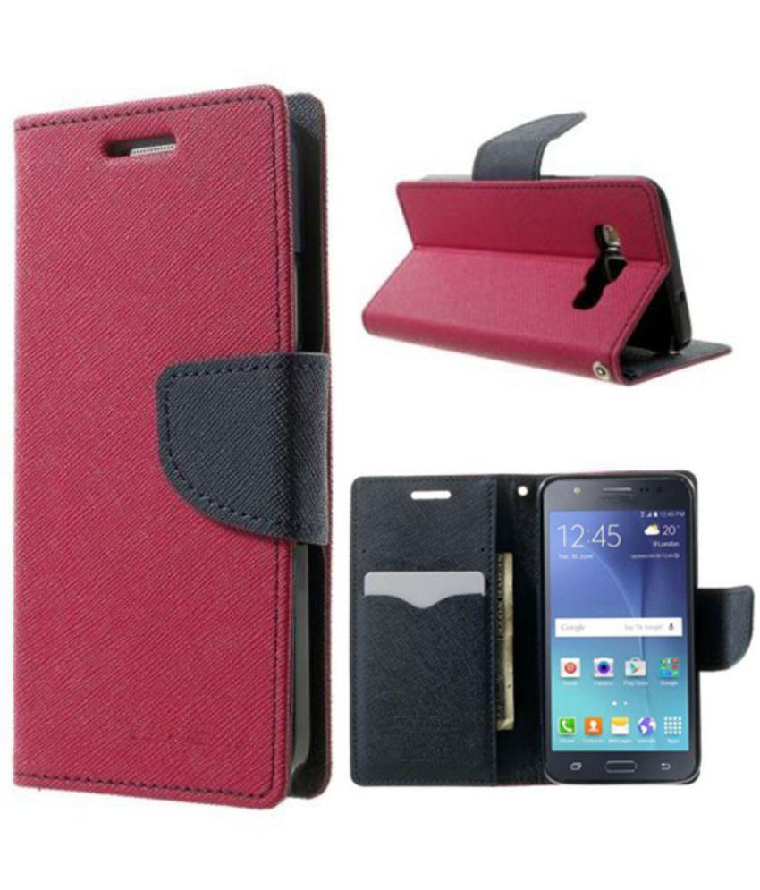 Xiaomi Redmi Note Flip Cover by VPS - Pink - Flip Covers Online at Low ...