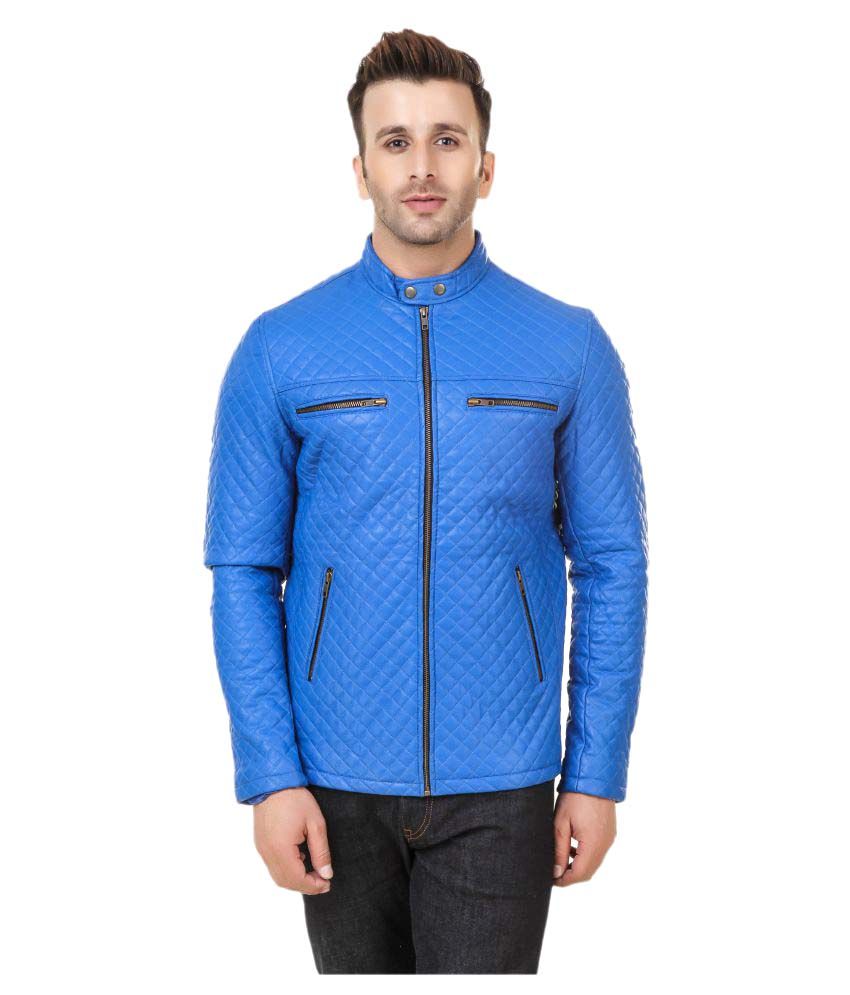 Fashions Gallery Blue Biker Jacket Buy Fashions Gallery Blue Biker