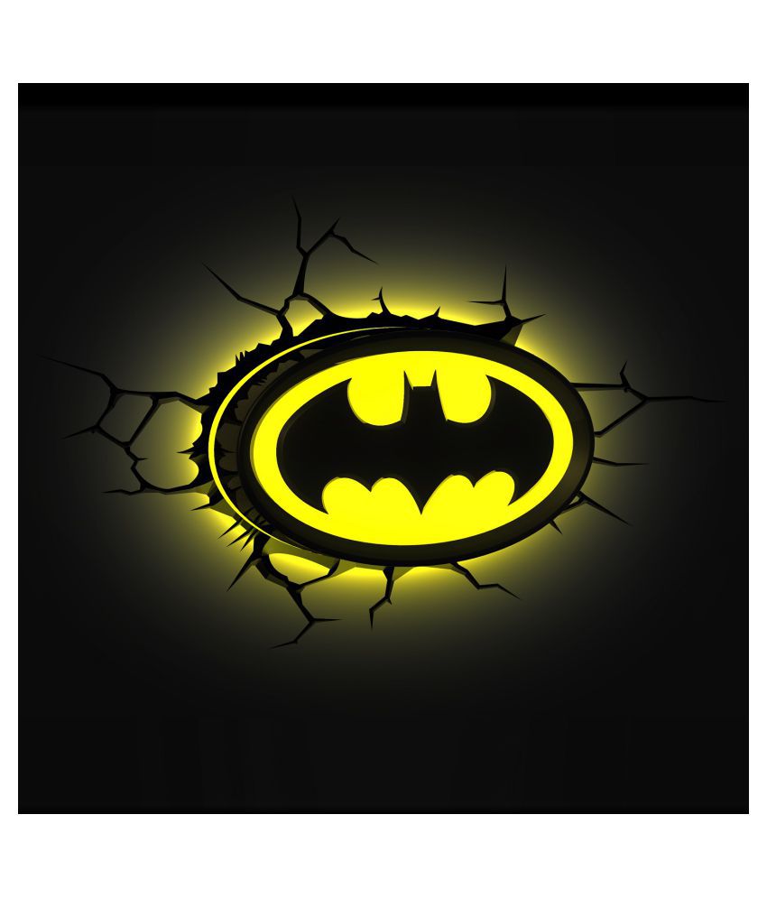 3D Light FX Batman Logo 3D Deco Light - Buy 3D Light FX Batman Logo 3D Deco  Light Online at Low Price - Snapdeal