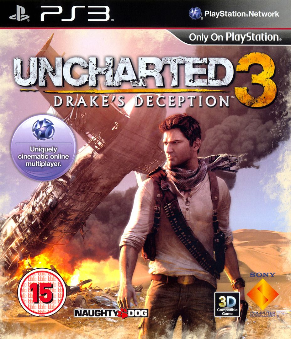 Uncharted 3 drake s deception сколько весит