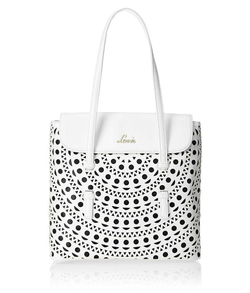 Lavie White P.U. Shoulder Bag - Buy Lavie White P.U. Shoulder Bag ...