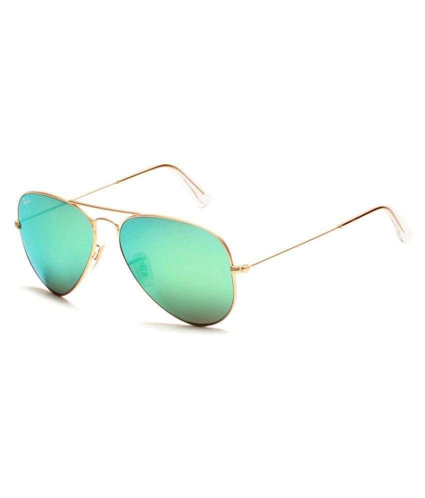 Ray-Ban Green Pilot Sunglasses ( RB3026 