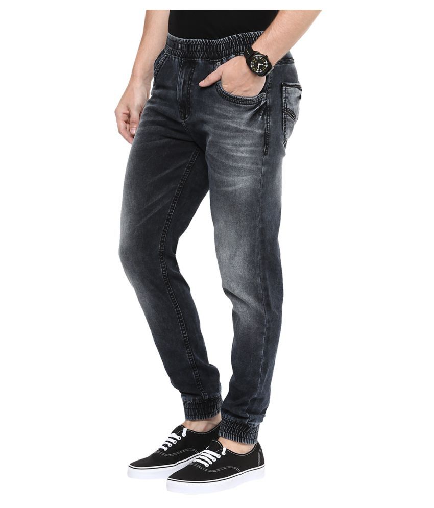 Mufti Black Regular Fit Jeans - Buy Mufti Black Regular Fit Jeans ...