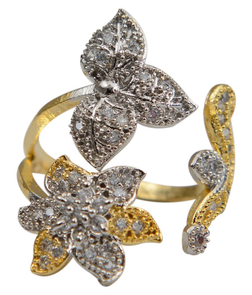 Taj Pearl Silver Alloy Rings Buy Taj Pearl Silver Alloy Rings Online