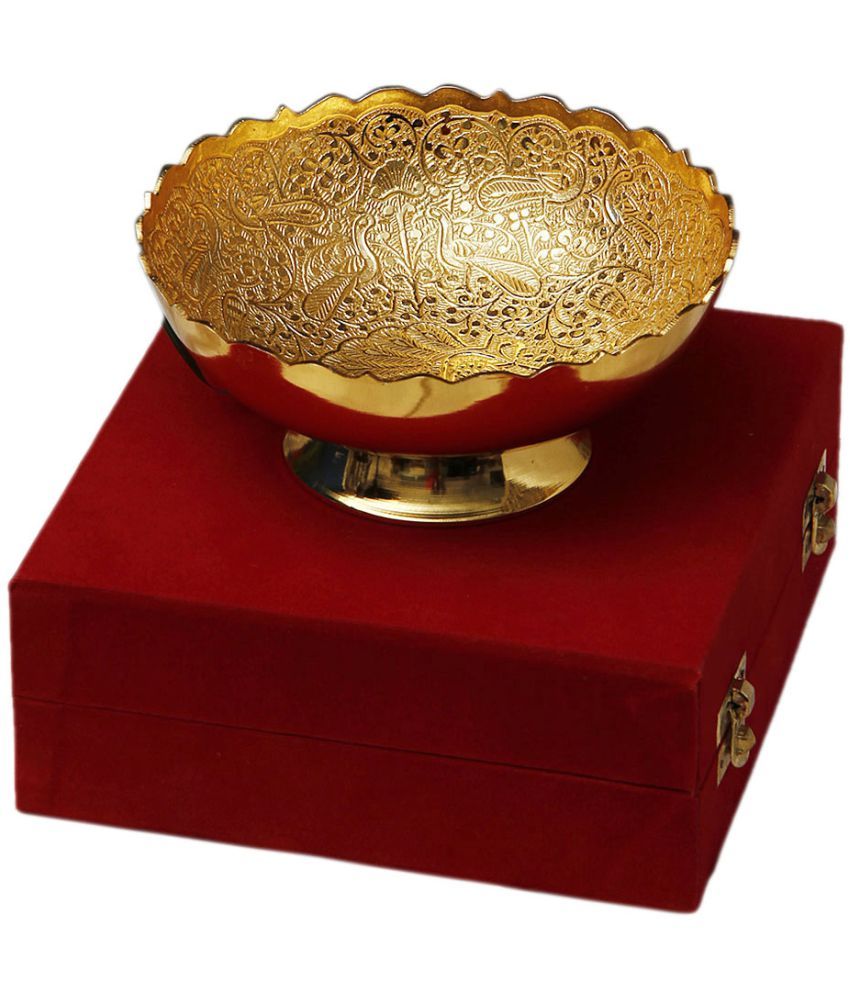 Jaipur Ace 1 Pcs Brass Snacks Bowl 400 ml Buy Online at Best Price in