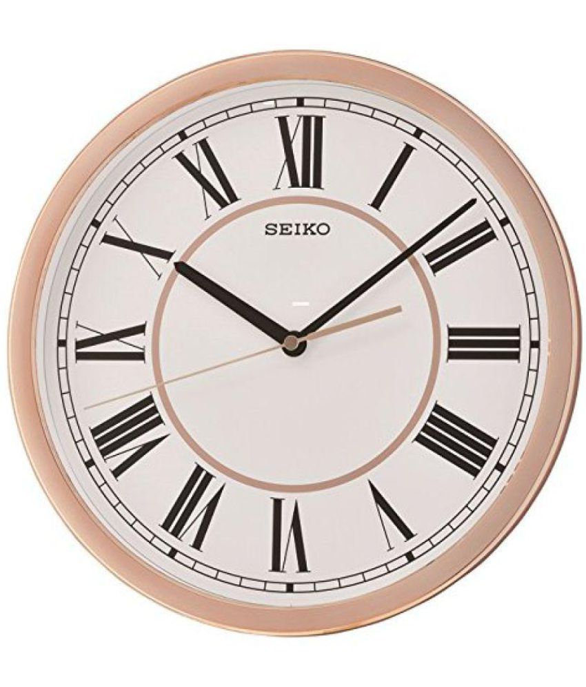 Seiko Circular Analog Wall Clock 31 Buy Seiko Circular Analog Wall Clock 31 At Best Price In India On Snapdeal