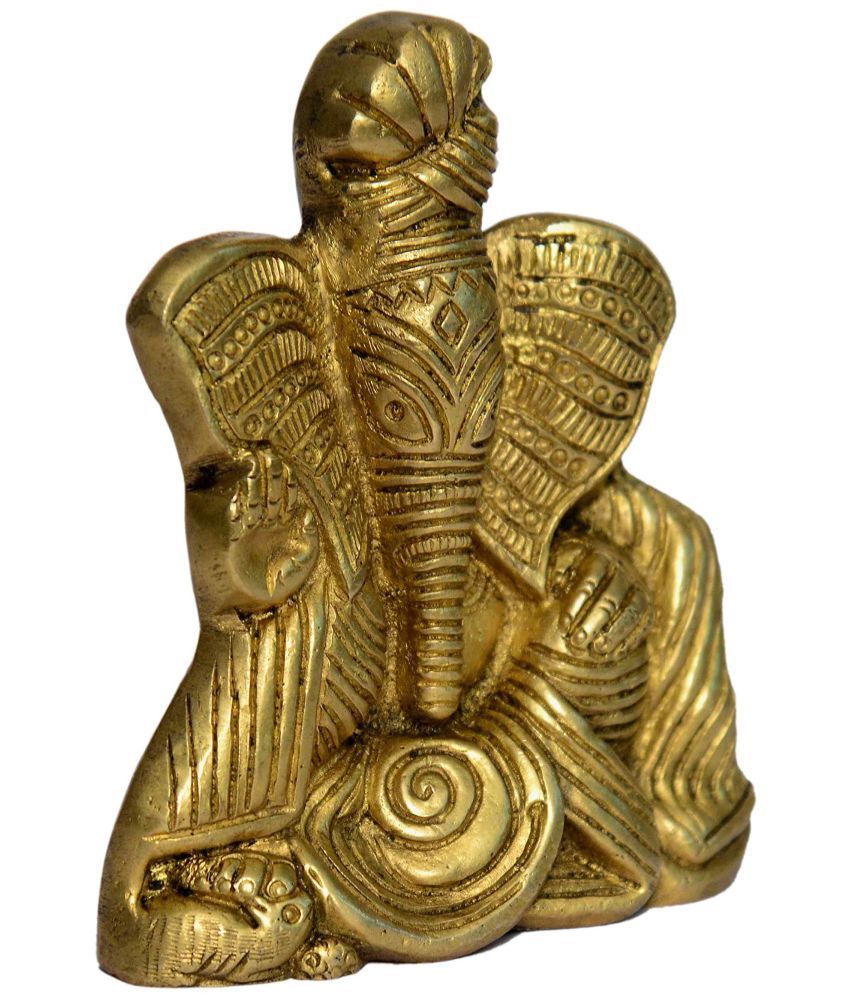 Bharathaat Brass Lord Ganesh Pan Art Fine Work India/Asia BH00885: Buy ...