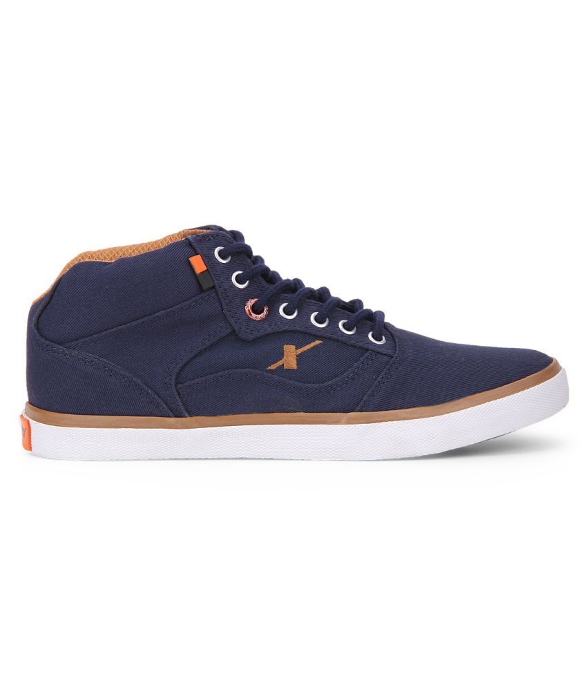 sparx canvas shoes blue