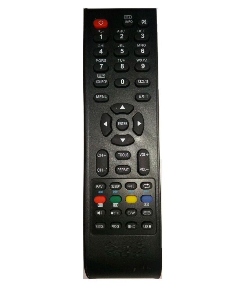 Buy MEPL LRIPL Reconnect Led TV Remote Compatible with Reliance