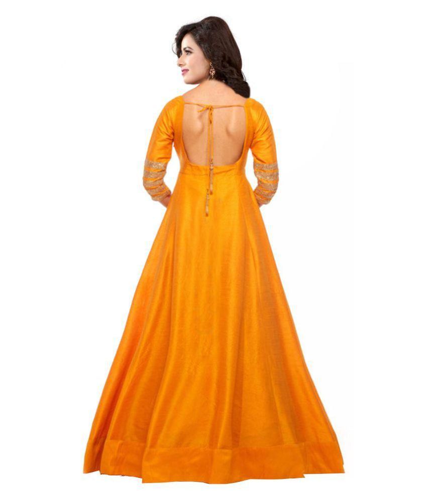 anarkali gown snapdeal