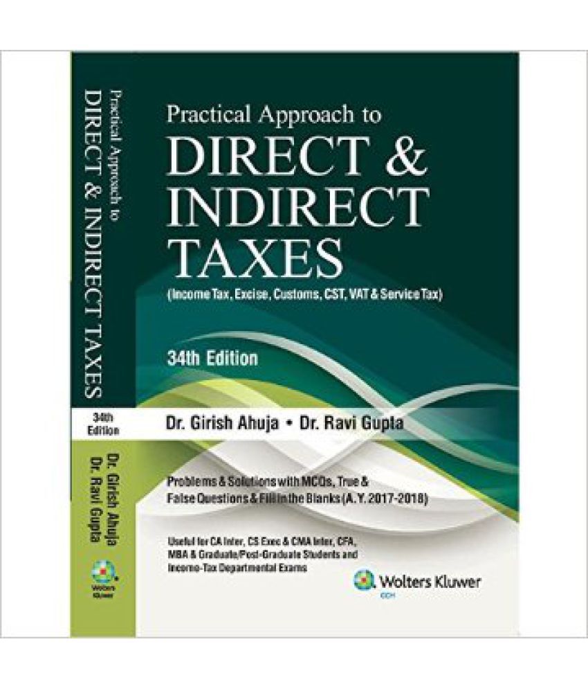 Direct And Indirect Taxes 34thed Buy Direct And Indirect Taxes 34thed