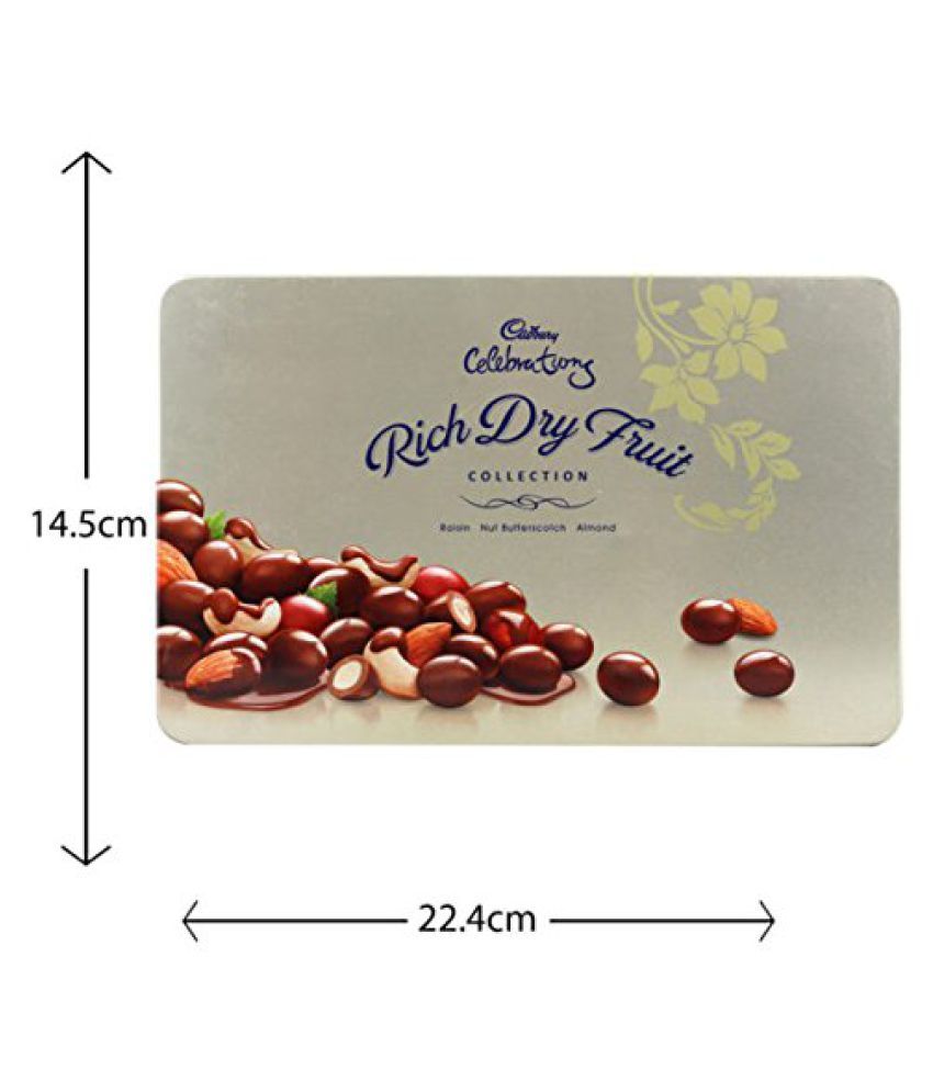 Cadbury Celebrations Chocolate Covered Nuts Rich Dry Fruit 177 gm Buy Cadbury Celebrations