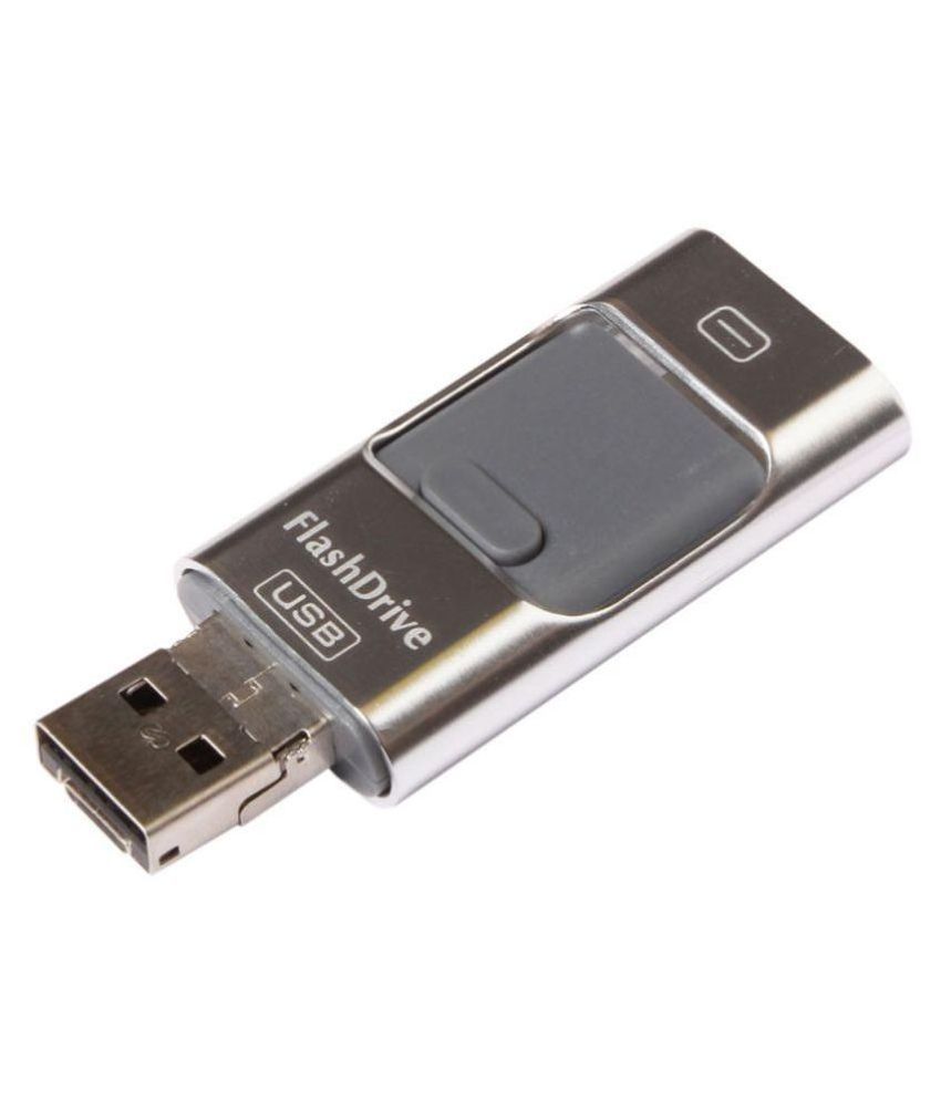 3-in-1 USB 3.0/Micro-USB/8-pin Flash Drive (32GB)