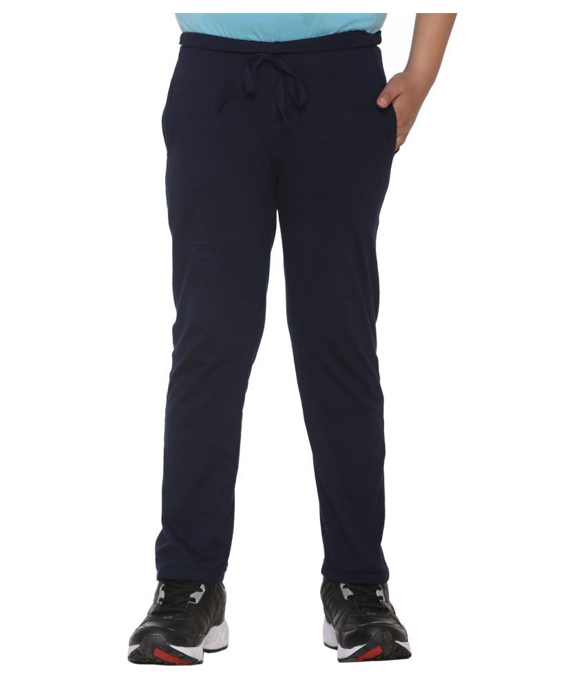     			Vimal Jonney Navy Blue Cotton Blended Trackpant For Boys