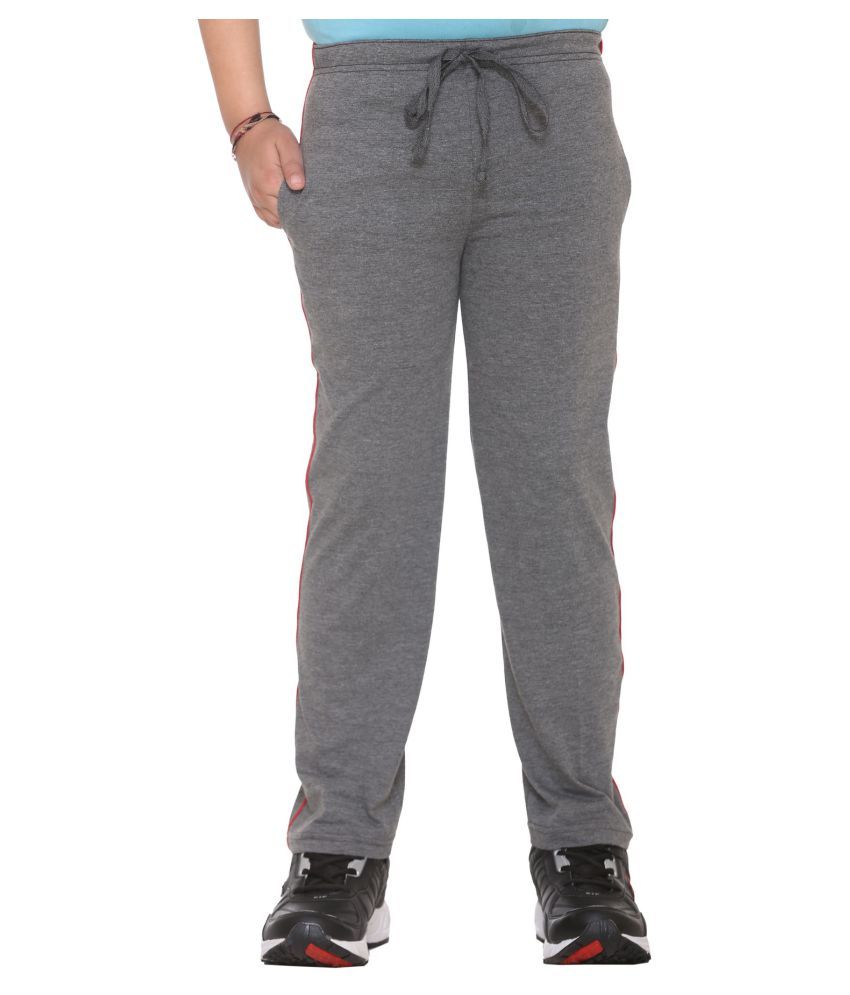     			Vimal Jonney Pack of 1 Boys Cotton Blend Trackpant ( Gray )