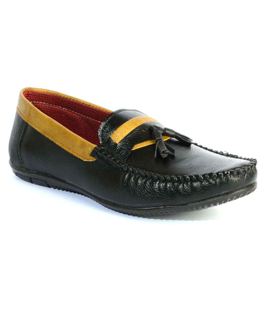 Aadi Black Loafers - Buy Aadi Black Loafers Online at Best Prices in India on Snapdeal