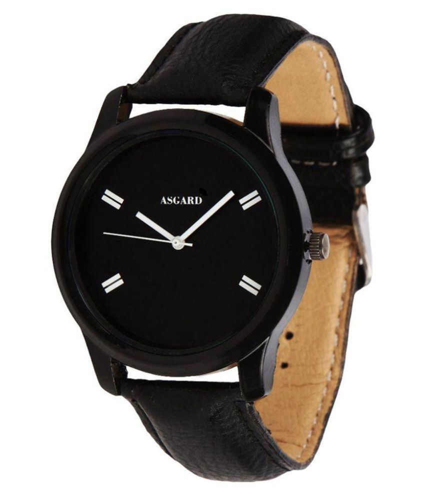 Asgard Black Analog Watch - Buy Asgard Black Analog Watch Online at