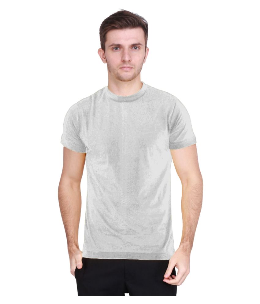 Tryyit Grey Round T-Shirt