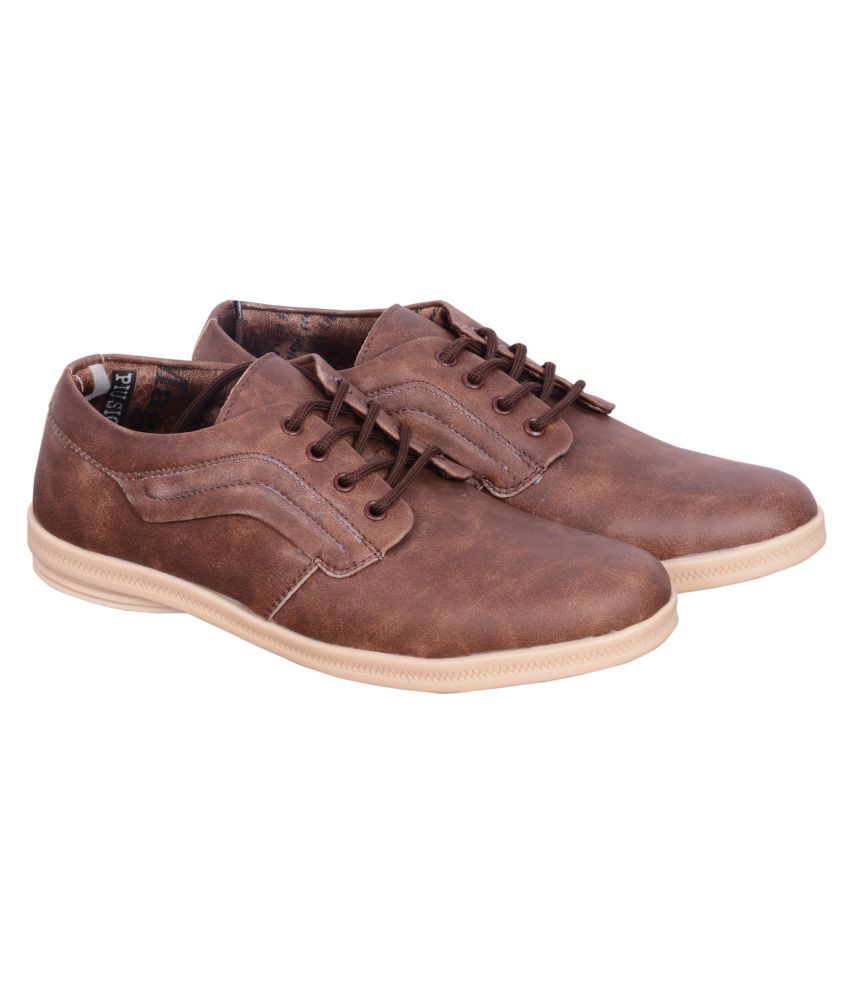 Johnnie Boy Lifestyle Brown Casual Shoes - Buy Johnnie Boy Lifestyle ...