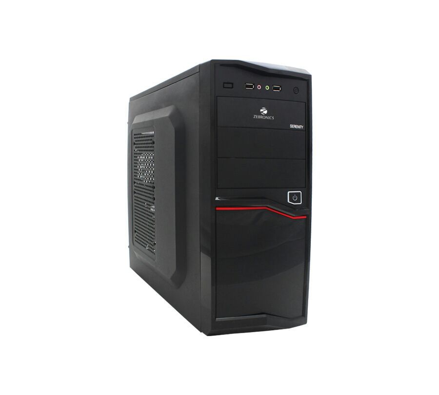    			- Zebronics SERENITY Desktop PC Cabinet (without SMPS) ZEB-122R