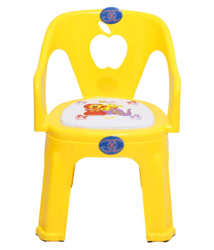 KGC Networks Yellow Musical New Plastic Chair Buy KGC Networks Yellow Musical New Plastic