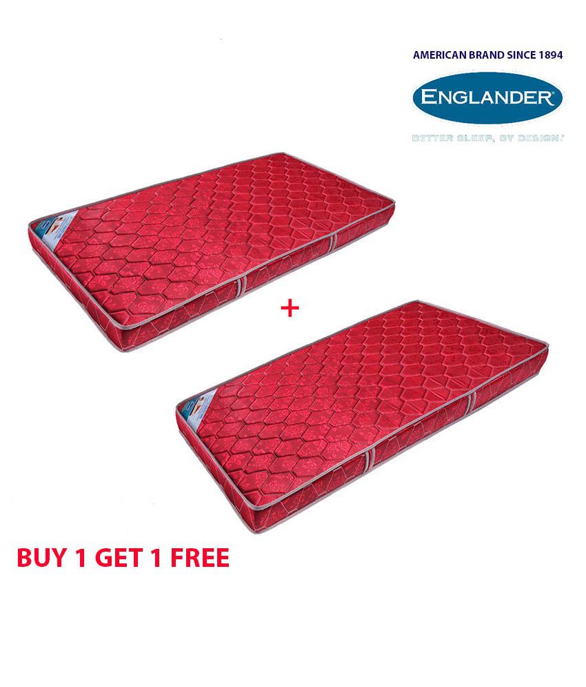     			Englander Health Care 4 inches Orthopedic Mattress - Buy 1 Get 1 Free