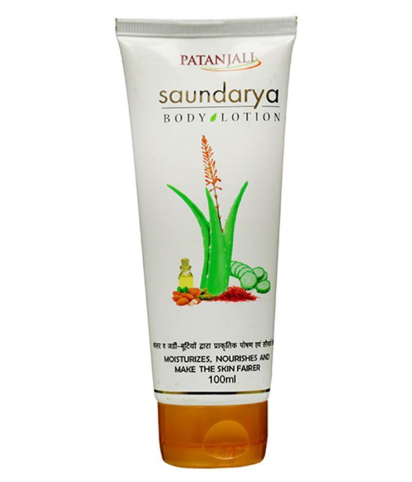 Patanjali Saundarya Body Lotion 100 ml Pack of 3 Buy Patanjali