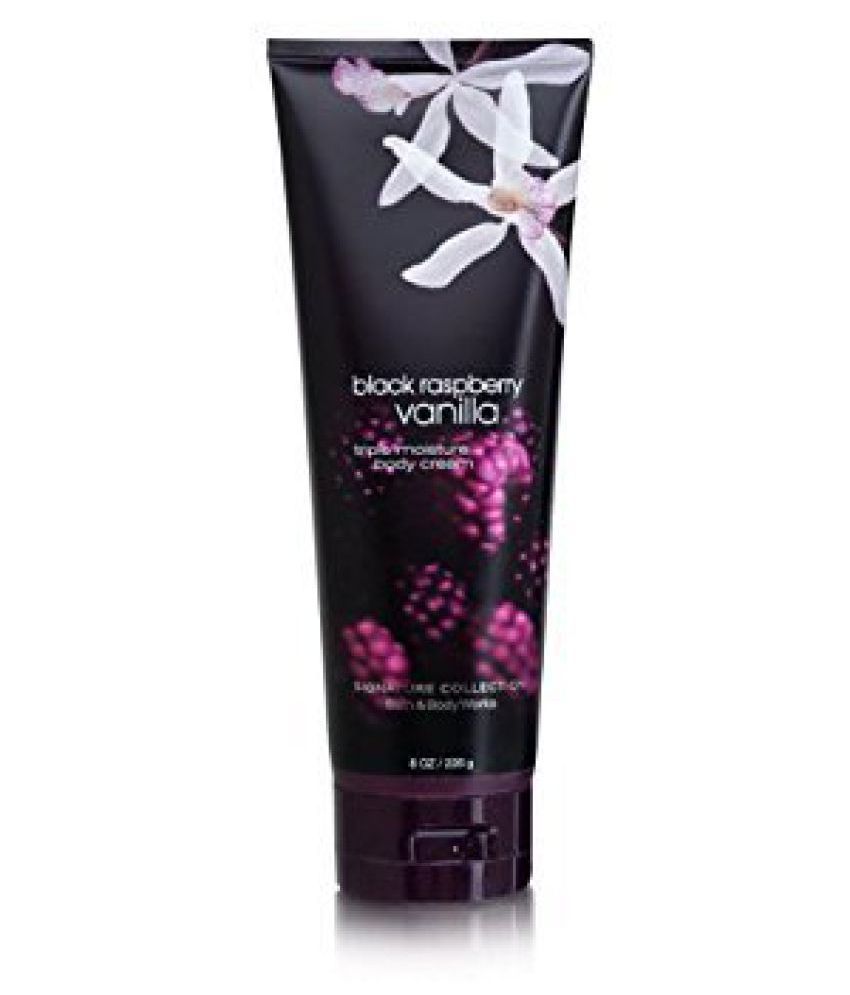 Bath Body Works Black Raspberry Vanilla 8.0 oz Triple Moisture Body