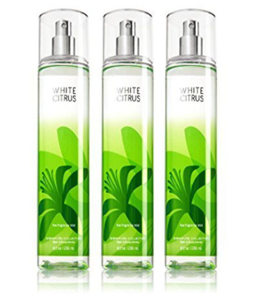 white citrus bath and body works perfume