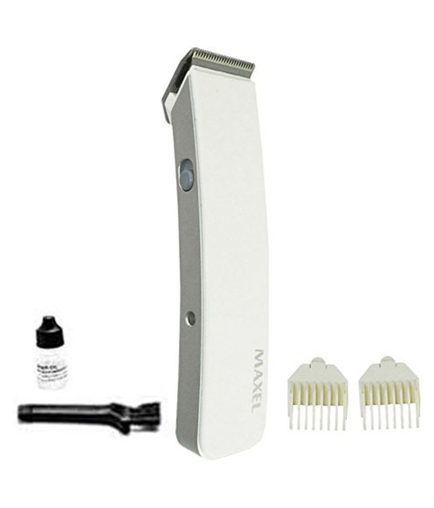 Maxel Ak 216 Trimmer for Men White