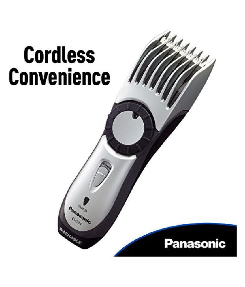 Panasonic Er224S Cordless Hair And Beard Trimmer Price in India - Buy Panasonic  Er224S Cordless Hair And Beard Trimmer Online on Snapdeal