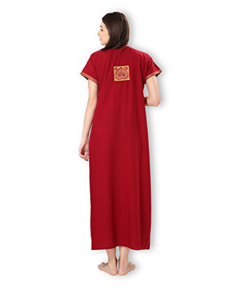 52+ Cotton Embroidery Nighty Online PNG