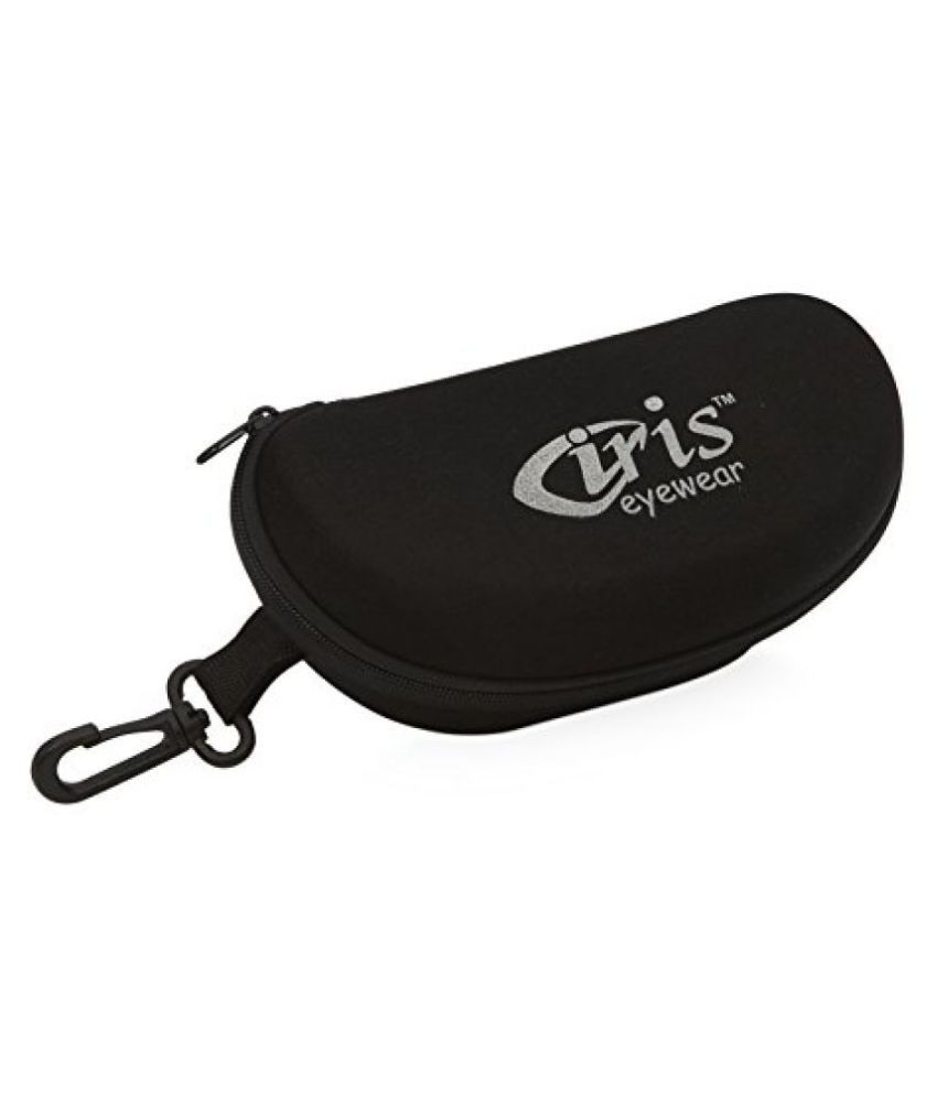 Iris Eyewear Womens Oval Sunglass Black Frame with Black Gradient Lens