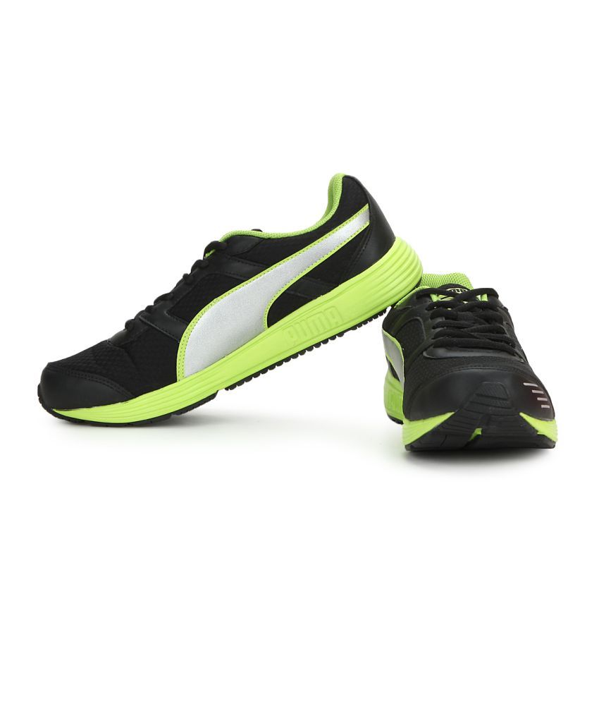 Puma Harbour Fashion DP blackpuma silverlim Black Running Shoes Buy