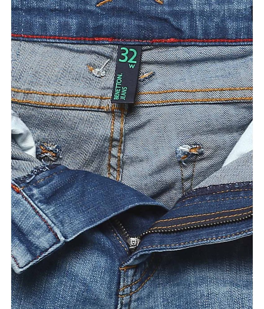 United Colors of Benetton Blue Skinny Jeans - Buy United Colors of ...