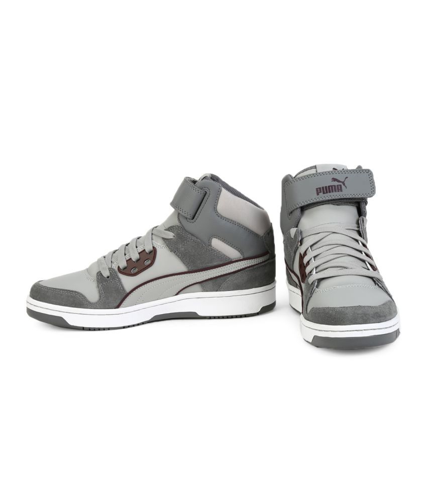 puma rebound street v2 grey