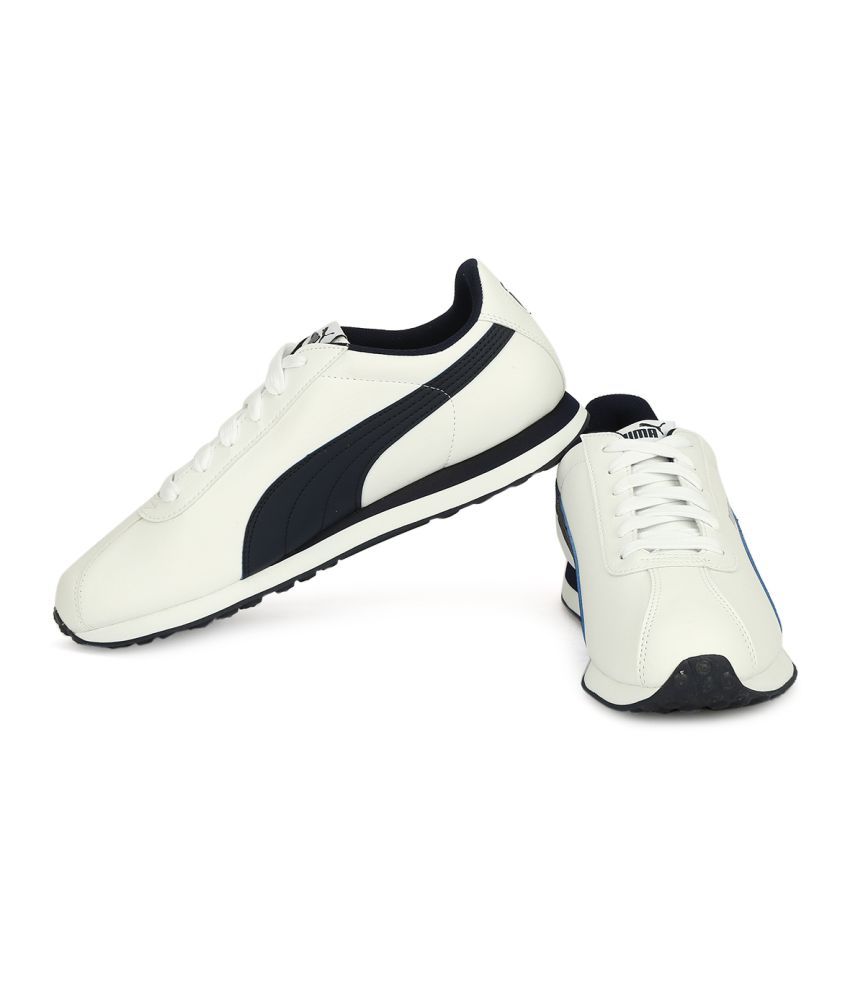 panelled lace up casual shoes puma