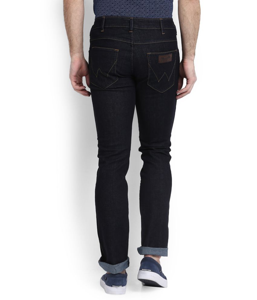 Wrangler Blue Slim Fit Jeans - Buy Wrangler Blue Slim Fit Jeans Online ...