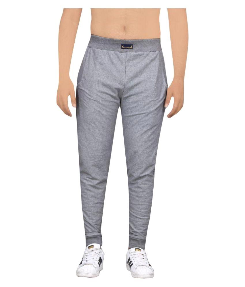 dark grey fleece joggers