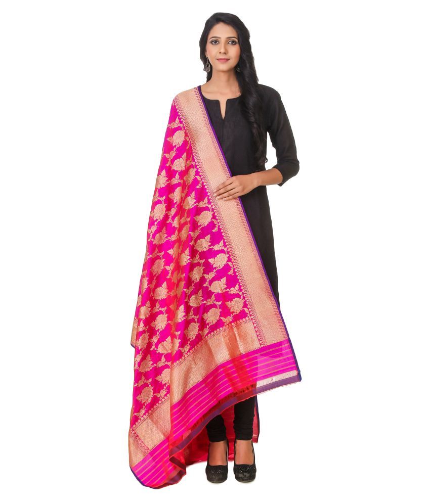 banarasi dupatta dress online