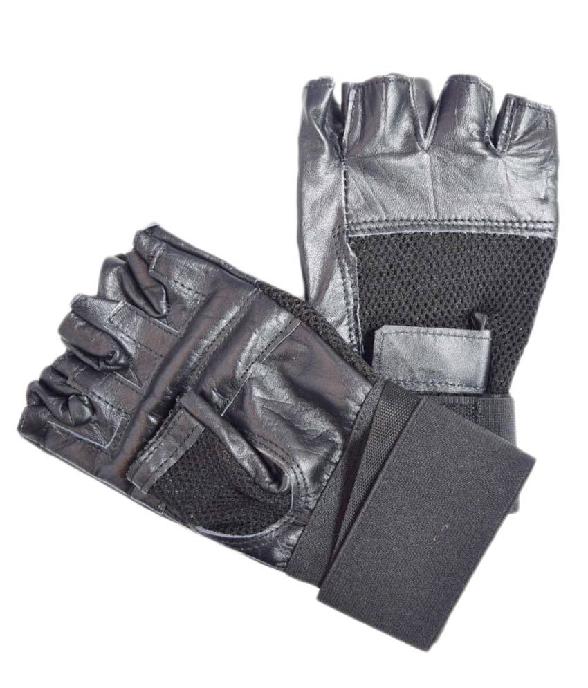     			Skyfitness Black Gym Gloves