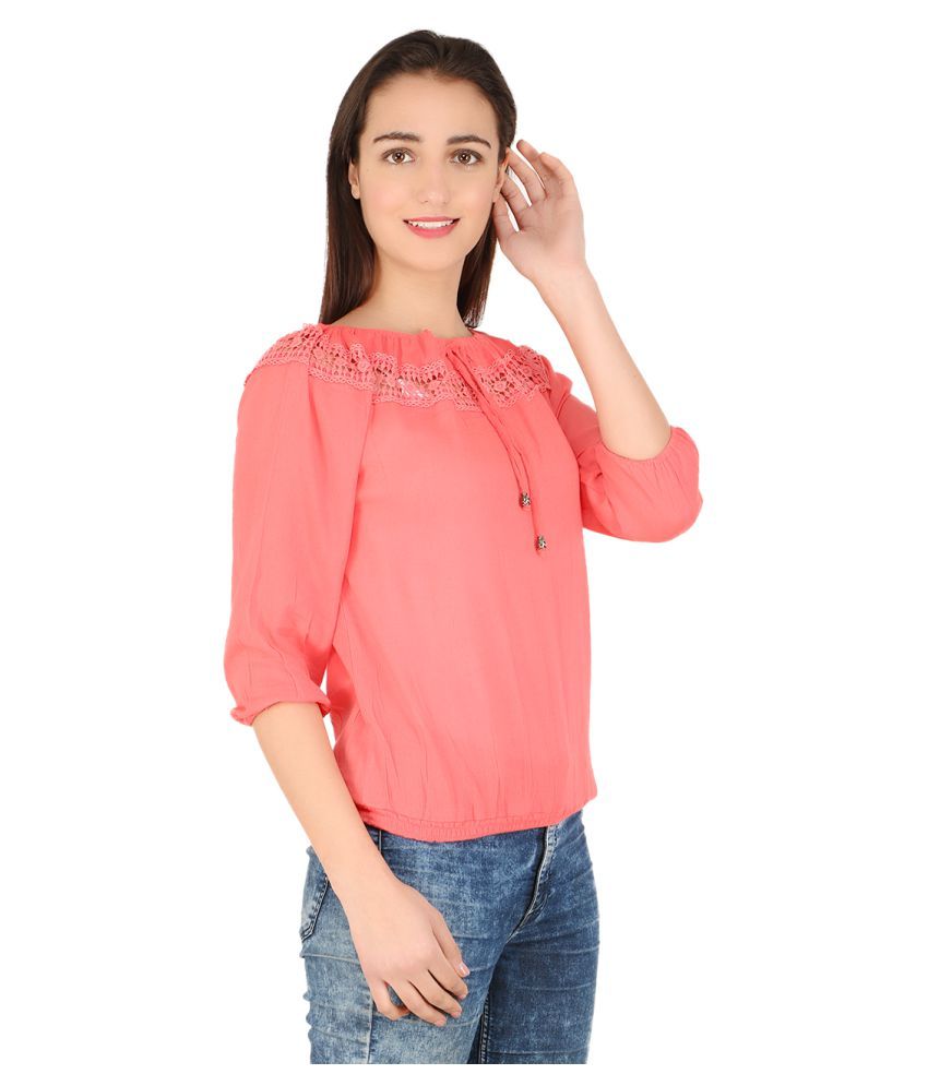 jeans top for girl snapdeal