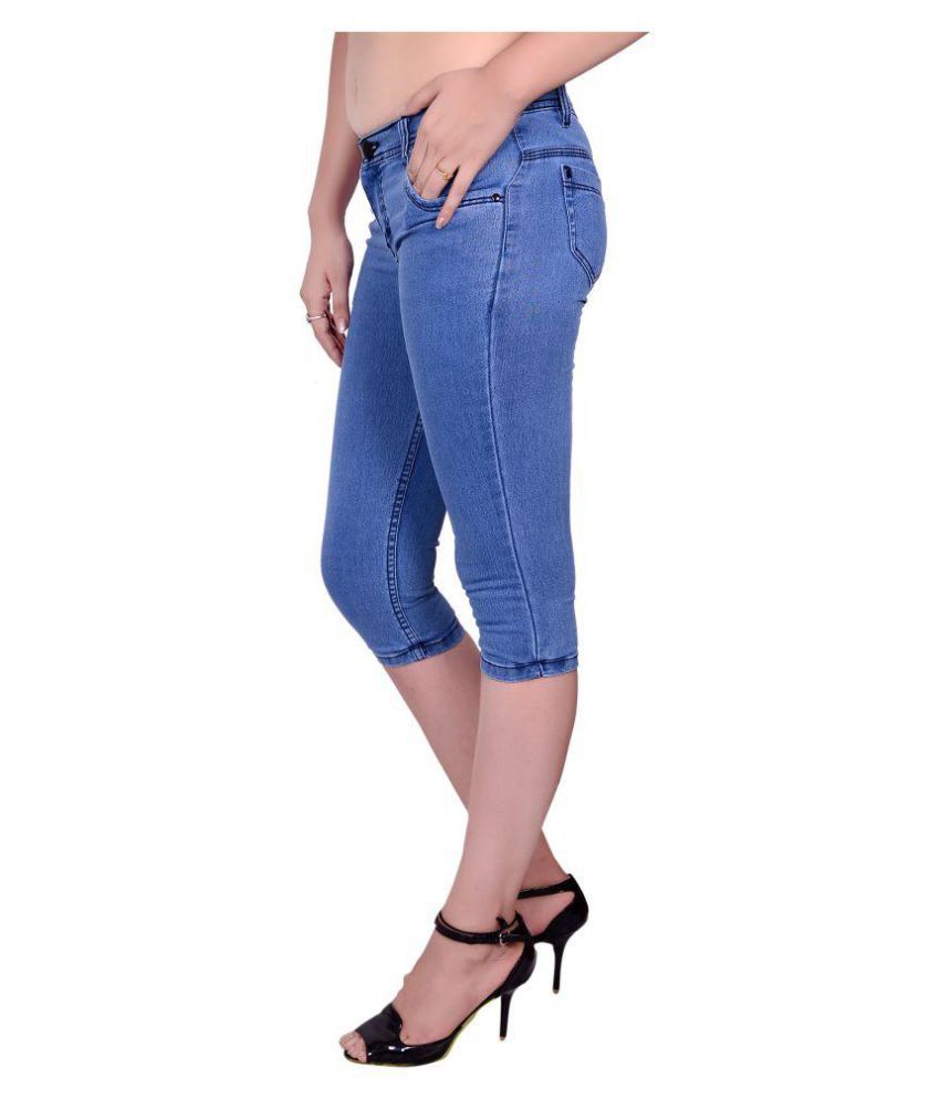 Buy Nifty Denim Capris Online at Best Prices in India - Snapdeal