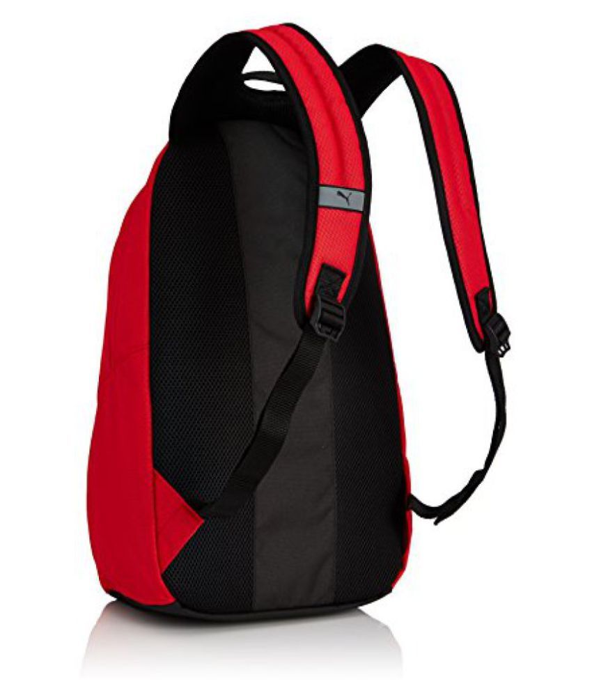 puma red casual backpack