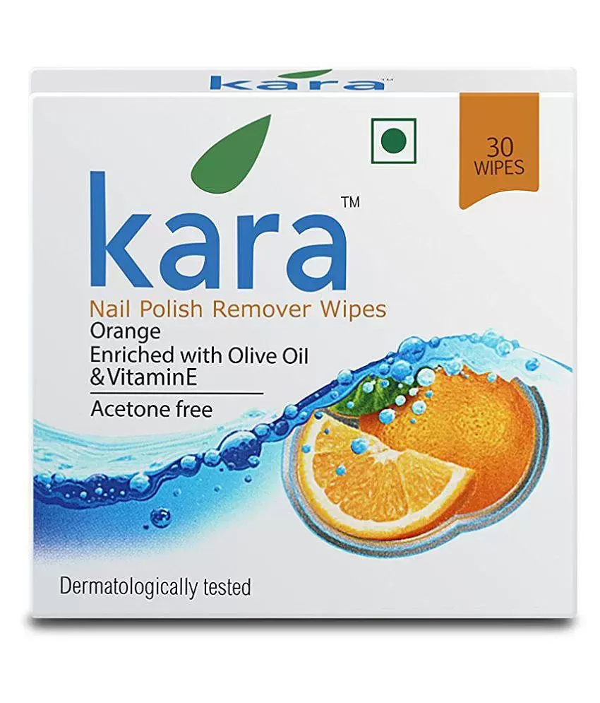Kara Wipes - Thank you Nykaa Beauty for swearing by Kara's Nail Polish  Remover Wipes! Get that colour change on-the-go in four exciting flavours-  Lemon, Rose, Strawberry and Orange. Which is your