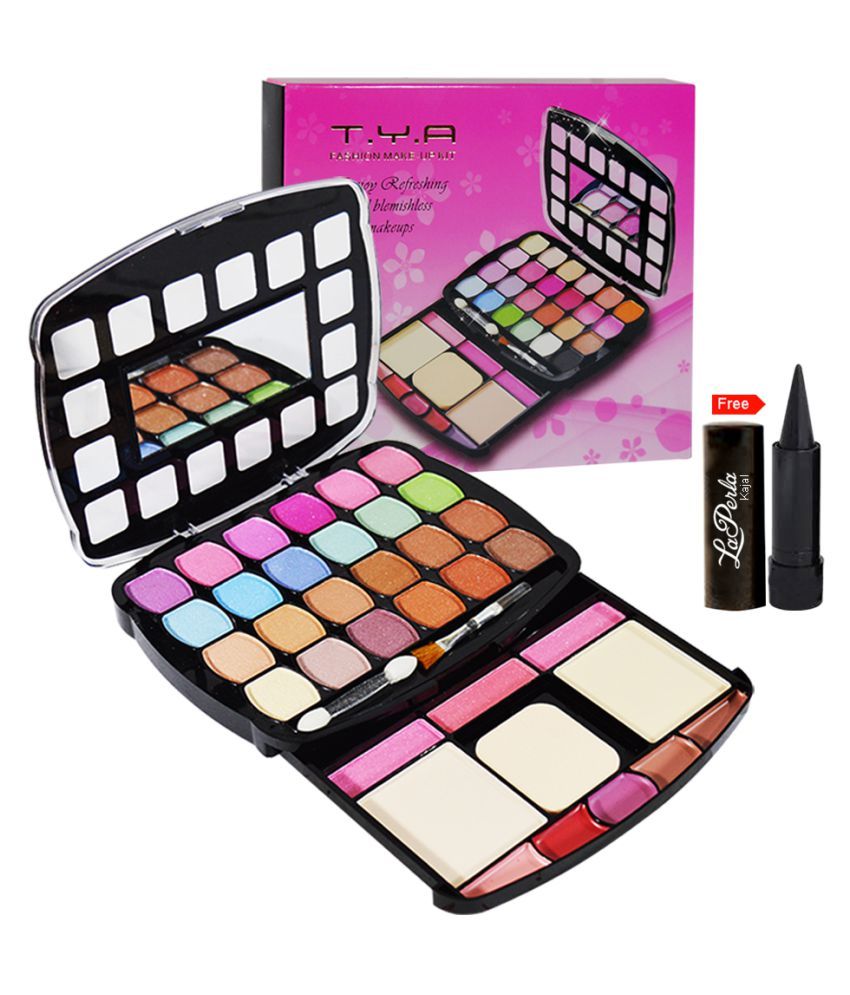 TYA Color Make Up Kit With Free Laperla KajalOPUA Makeup Kit gm Buy