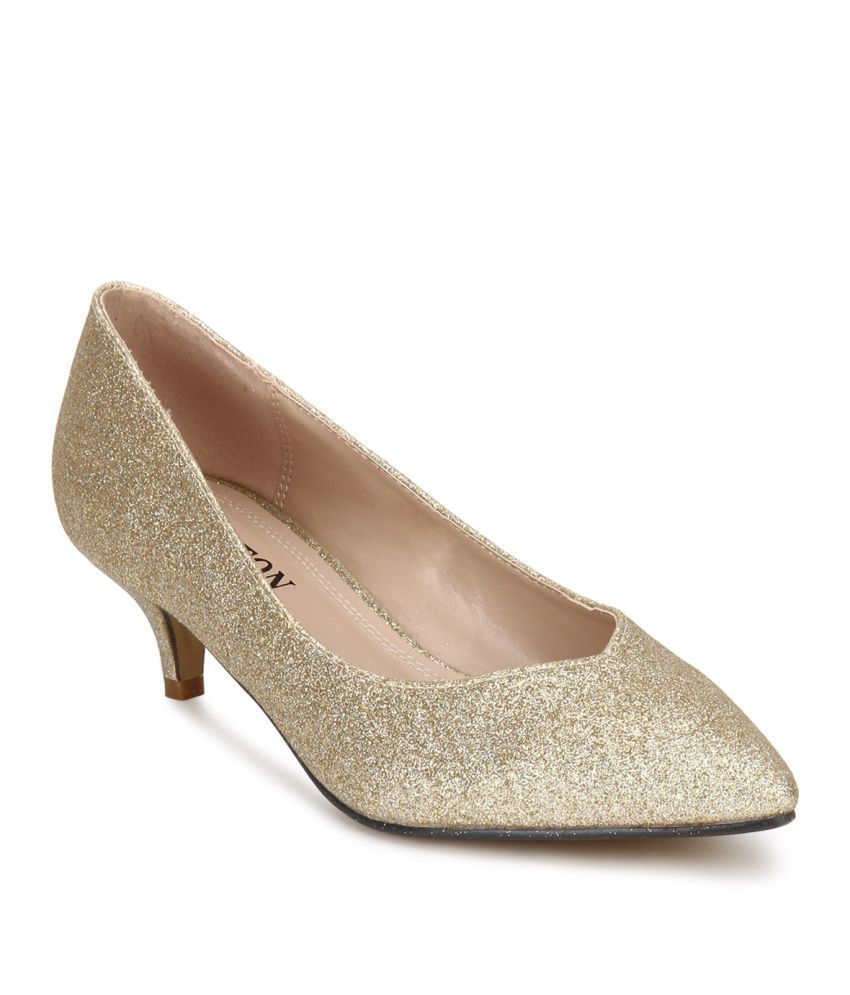 carlton london golden heels