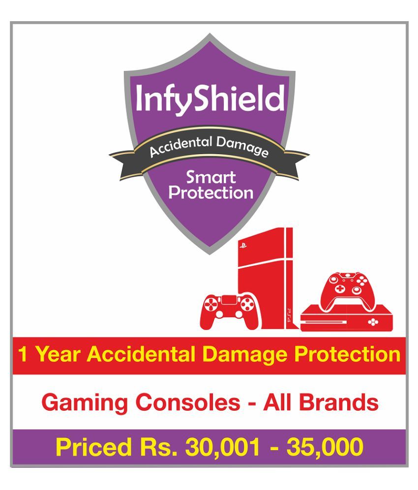 Infyshield 1 Yr Accidental Damage Protetion On Gaming Consoles Priced Rs Buy Infyshield 1 Yr Accidental Damage Protetion On Gaming Consoles Priced Rs Online At Low Price In India Snapdeal